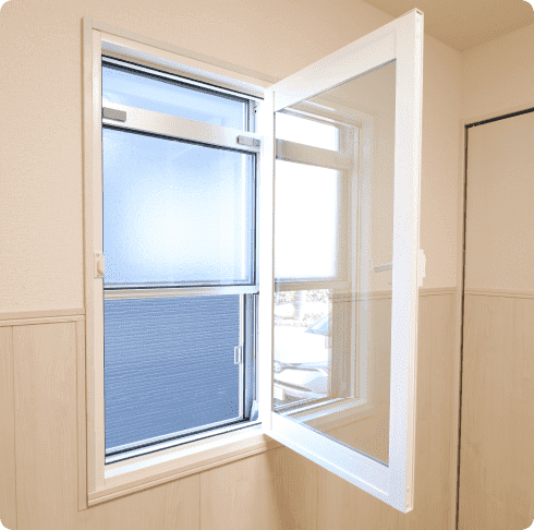 ①内窓：プラマードU