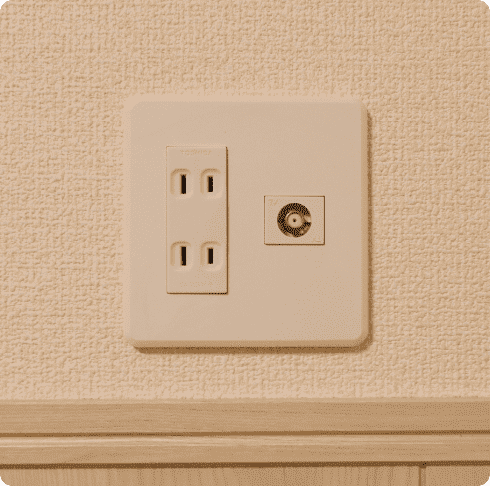 ③コンセント移設