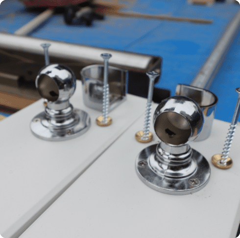 ②固定金具の準備